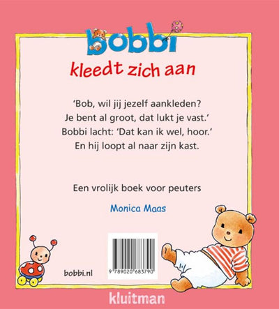 Kluitman Bobbi zieht sich an