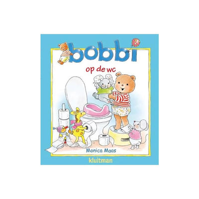 Kluitman Bobbi auf der Toilette