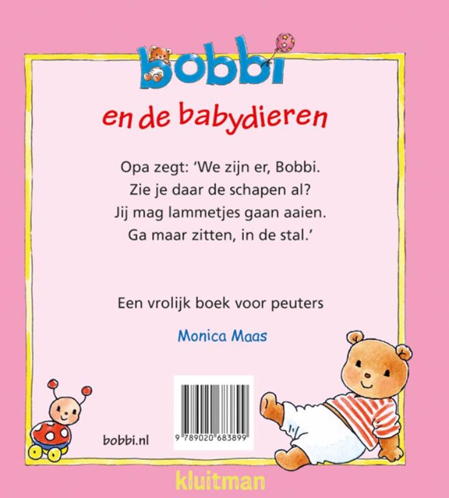 Herausgeber Kluitman Kluitman Bobbi und die Tierbabys