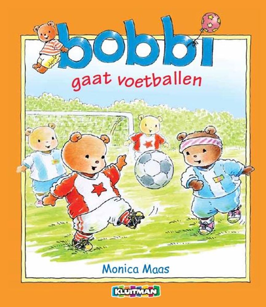 Kluitman Bobbi Publishers wird Fußball spielen