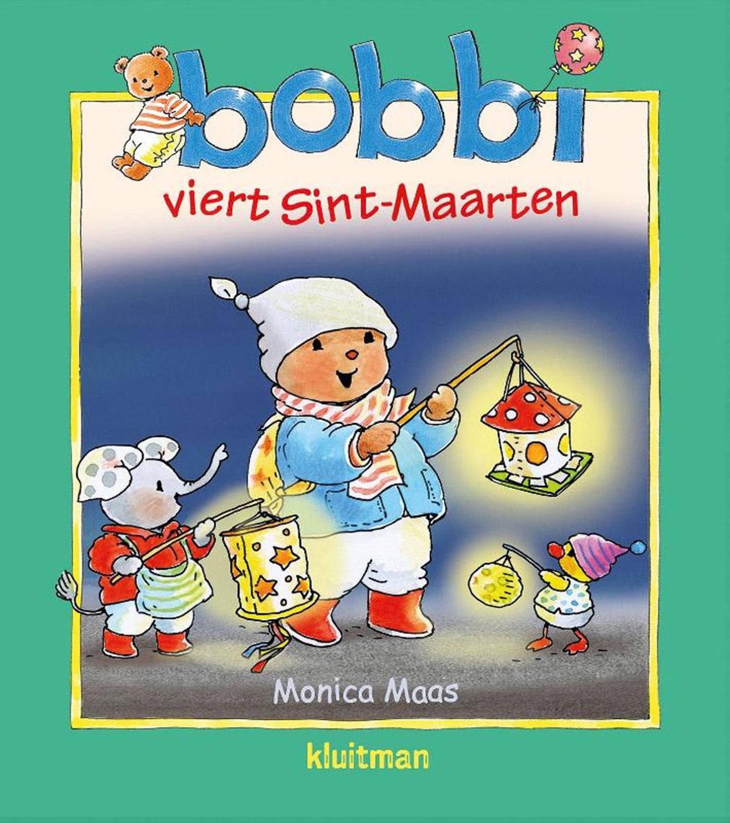 Herausgeber Kluitman Bobbi feiert Sint-Maarten