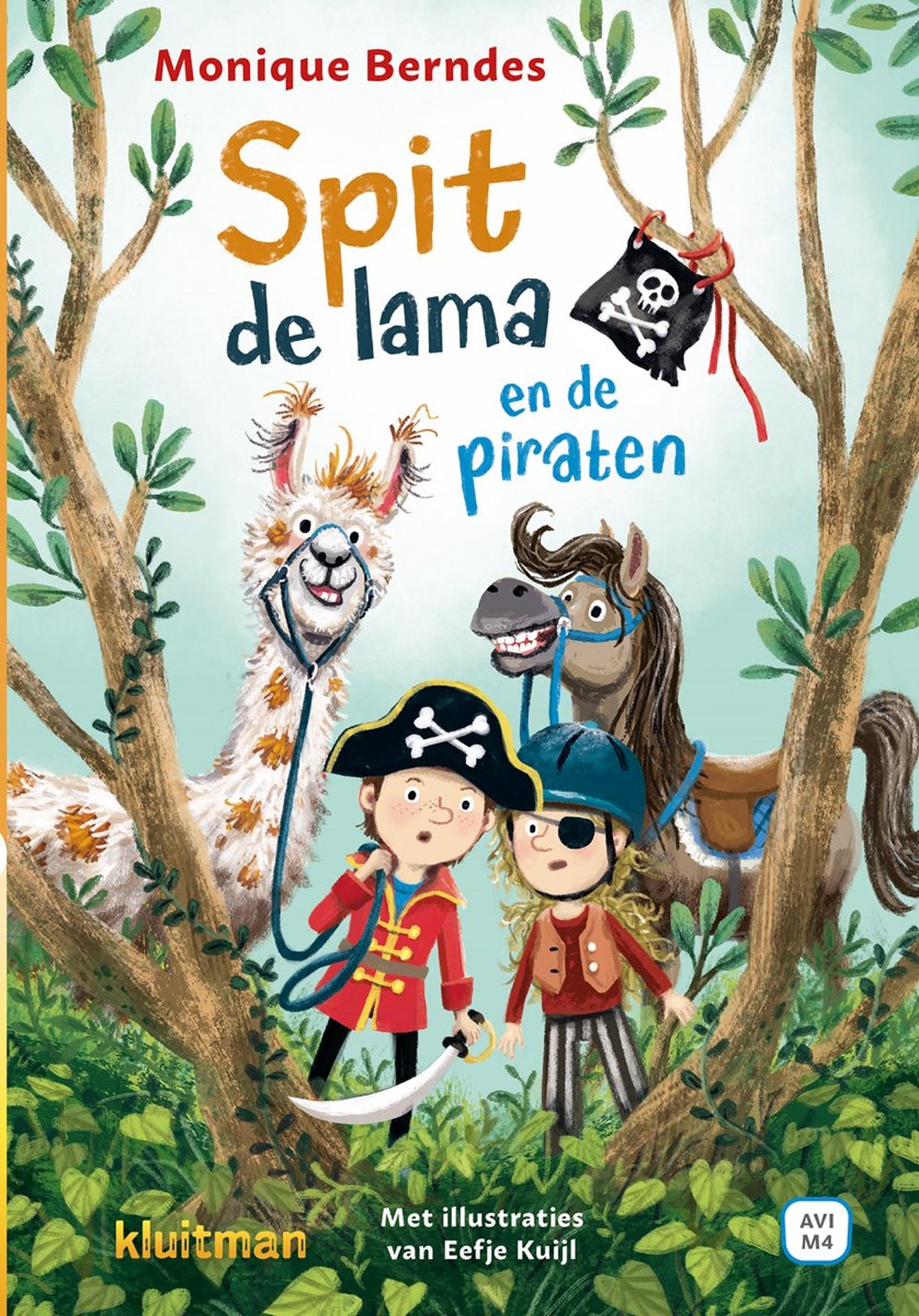 Kluitman steht auf das Lama und die Piraten