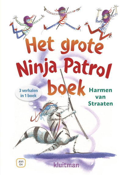 Kluitman liest gerne mit – dem großen Ninja-Patrouillenbuch