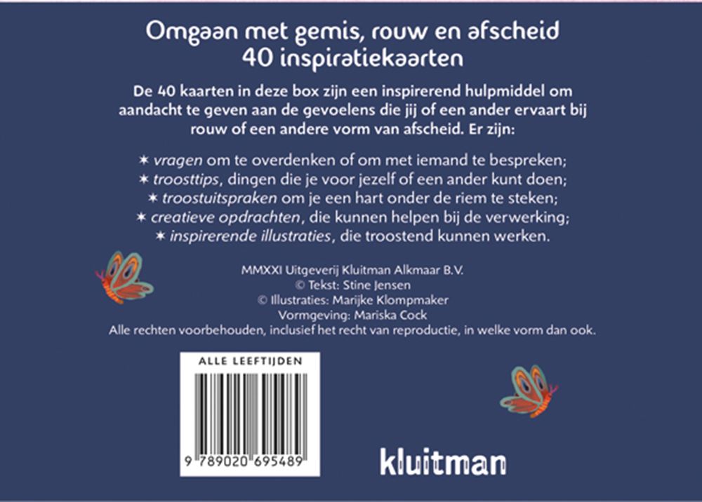 Inspirationskarten zum Umgang mit Verlusten,
