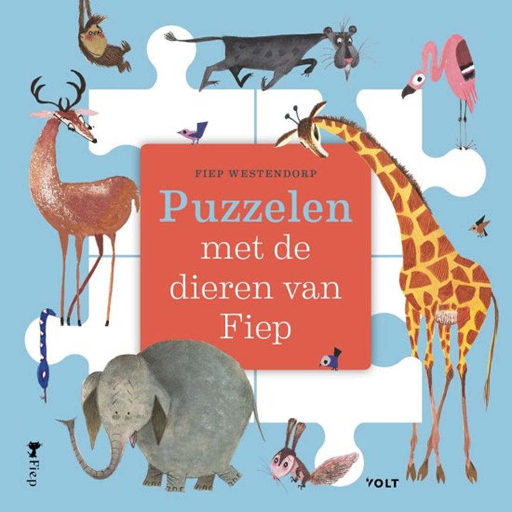 Fieps Tiere in Puzzleteilen