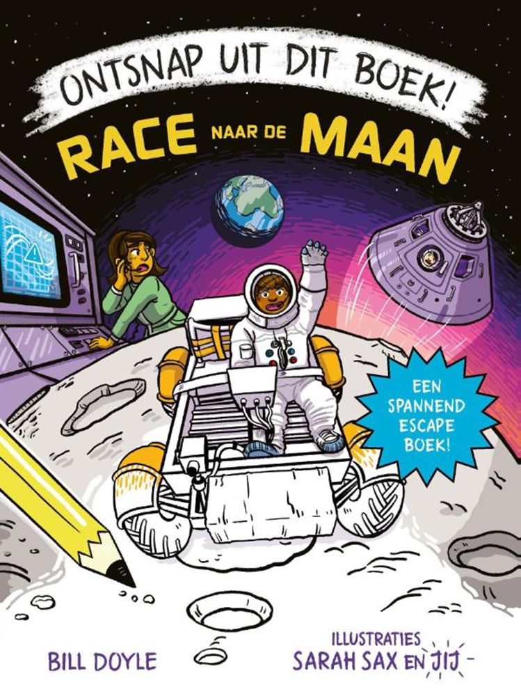 Entfliehen Sie diesem Buch! Wettlauf zum Mond.