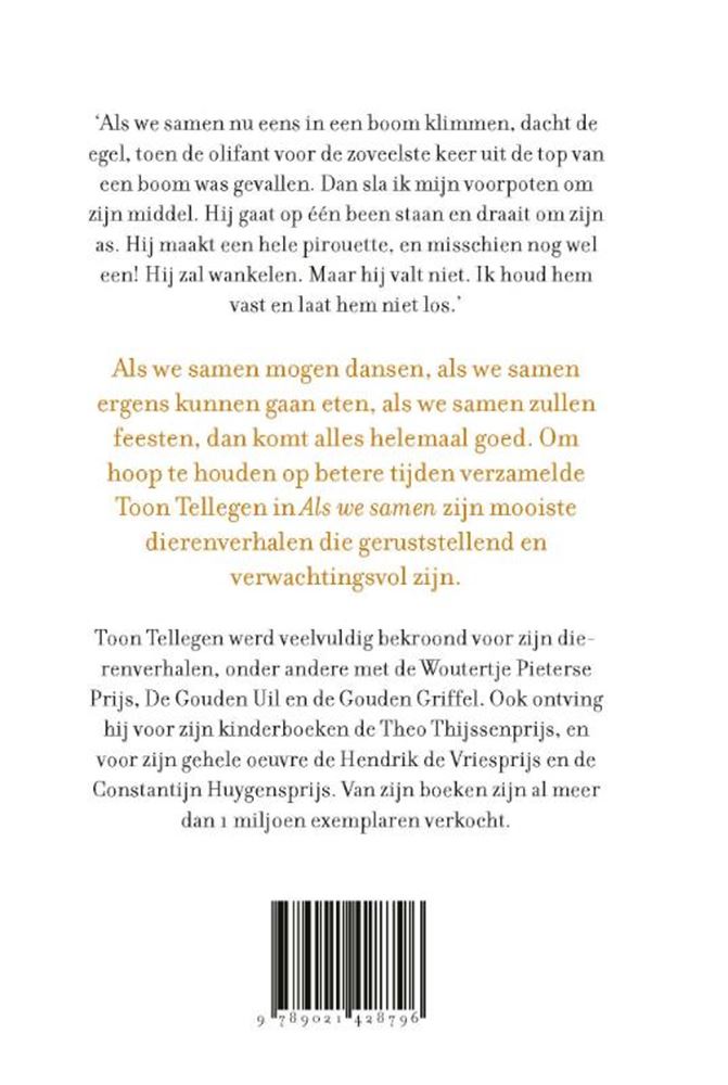 Toon tellegen: wenn wir zusammen sind. Geschenkbuch