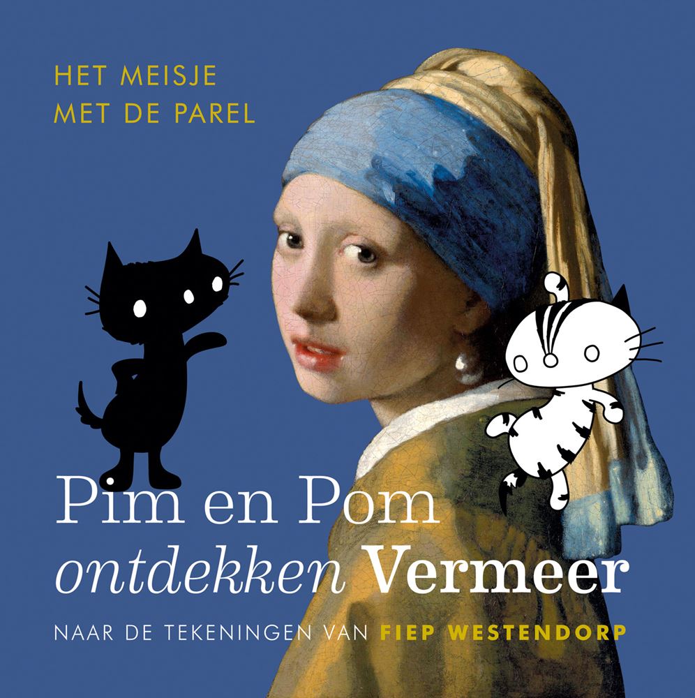 Pim und Pom entdecken Vermeers Umkehrbuch.