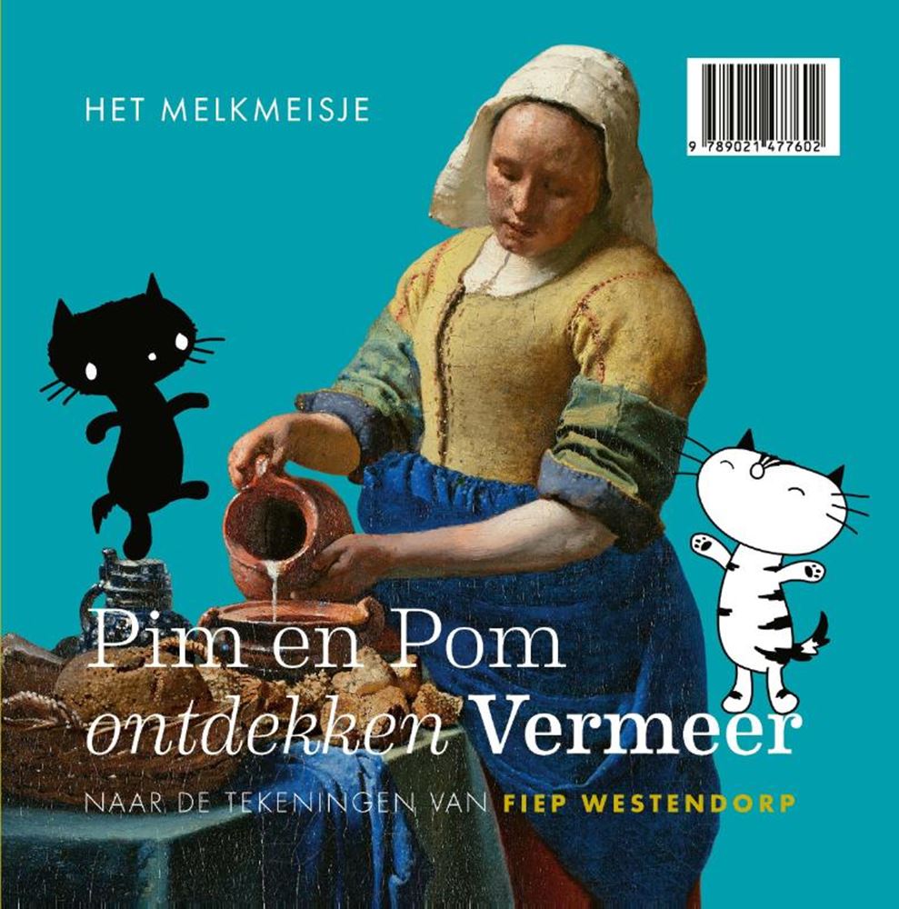 Pim und Pom entdecken Vermeers Umkehrbuch.