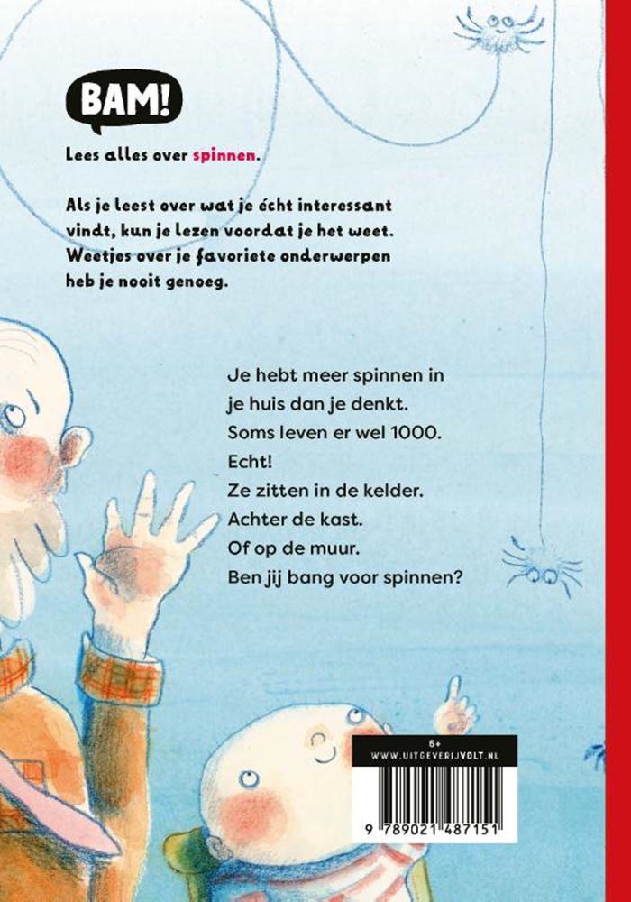 Bumm! Ich habe gelesen: Spinnen sind nicht gruselig 6+