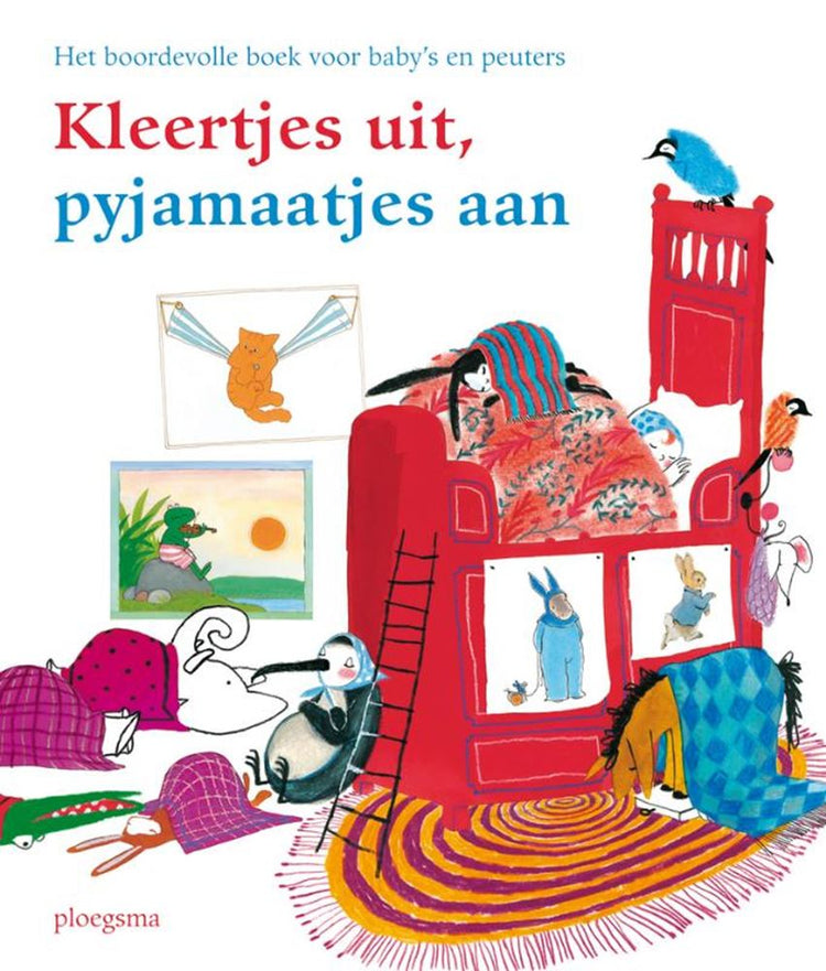 Zieh dich aus, zieh deinen Pyjama an (Familienbuh).