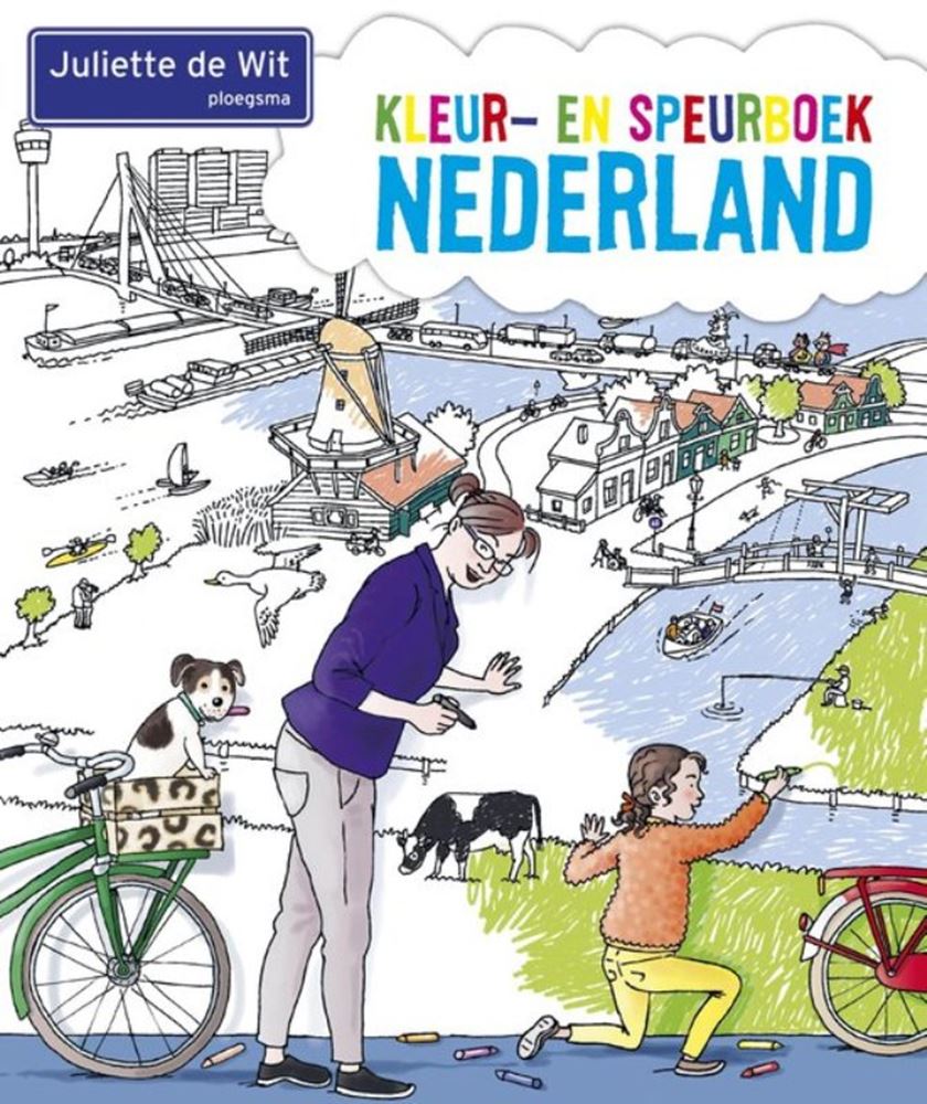 Mal- und Detektivbuch Niederlande. 6+