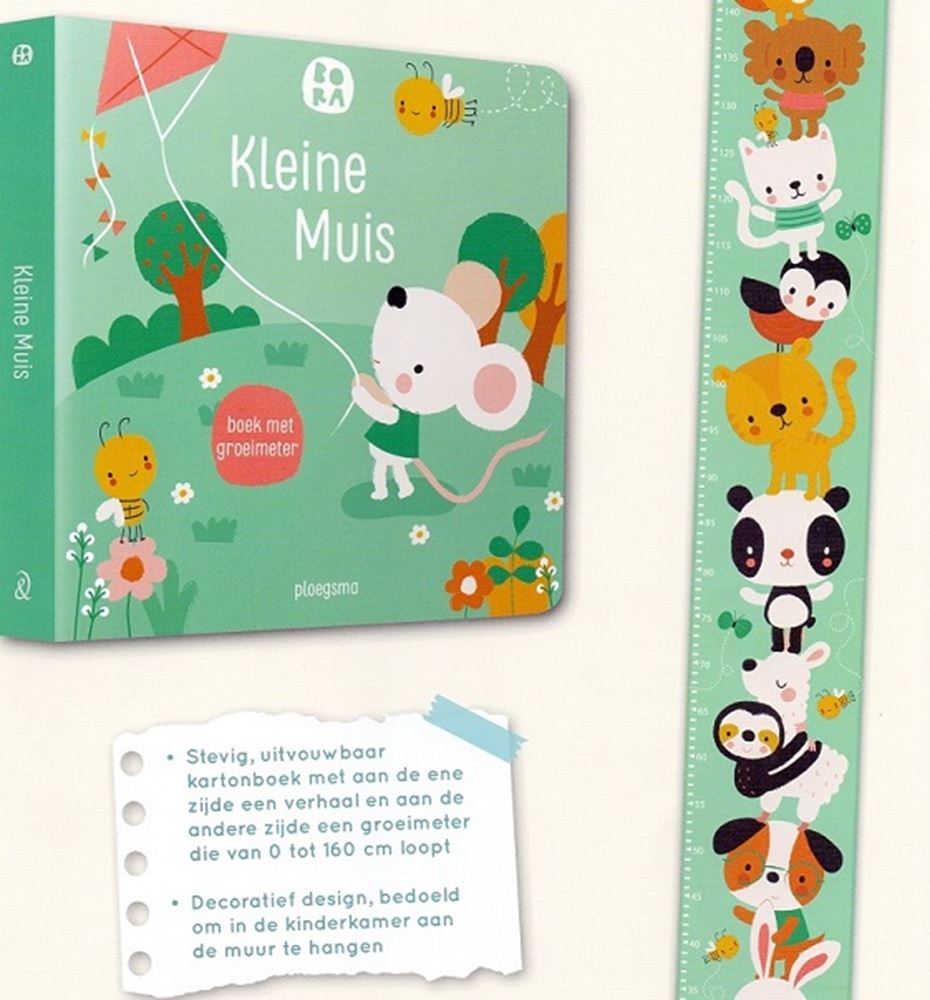 Buch Specials Nederland BV KLEEIS MUIS KARTONBOEK mit Wachstum