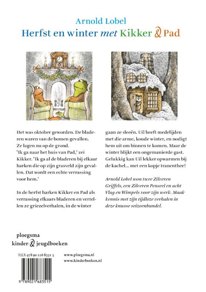 Herbst und Winter mit Frosch und Kröte. 4+