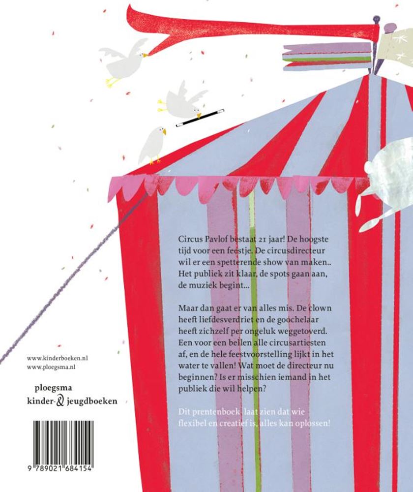 Zirkuspavlof. Bilderbuch. 4+