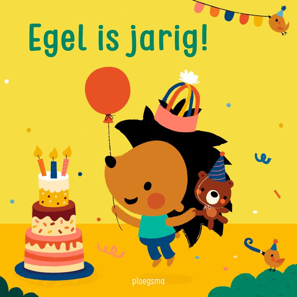 Geburtstag des Igels. Brettbuch. 2+
