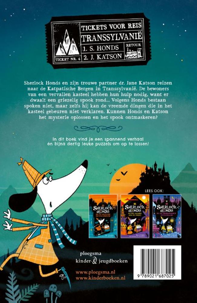 Sherlock Dog and the Haunted Castle 7+