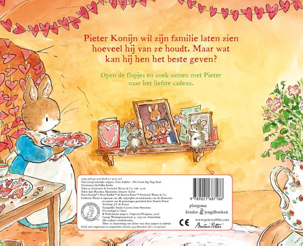 Peter Hase. Kann ich eine Umarmung haben? 2+