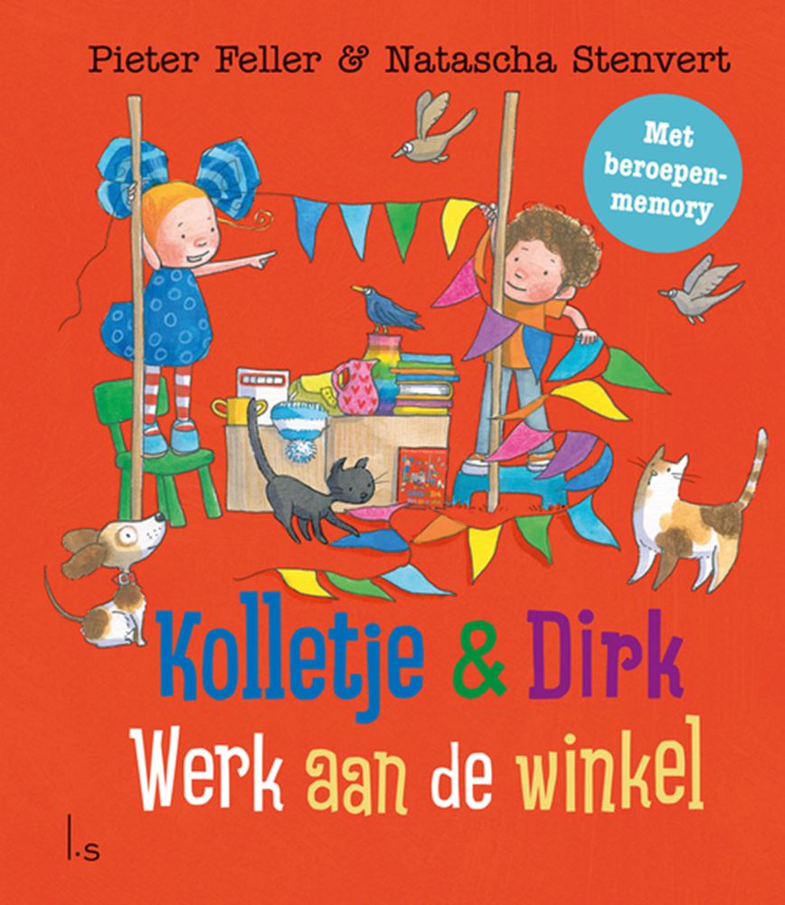 Kolletje und Dirk, viel zu tun. 4+