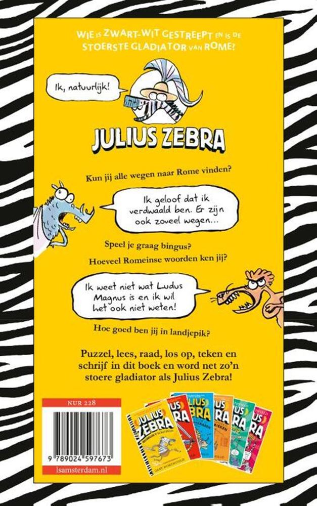 Julius Zebra: Wie man ein Gladiator wird