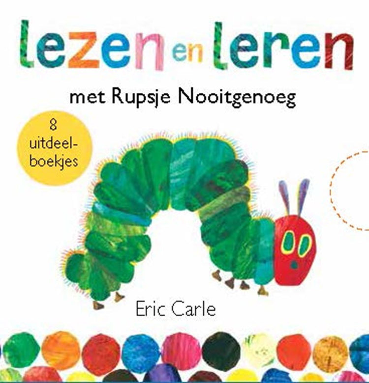Handouts der Gottmer Publishers Group: Lesen und Lernen mit Caterpillar Neverenough, 8 Teile.