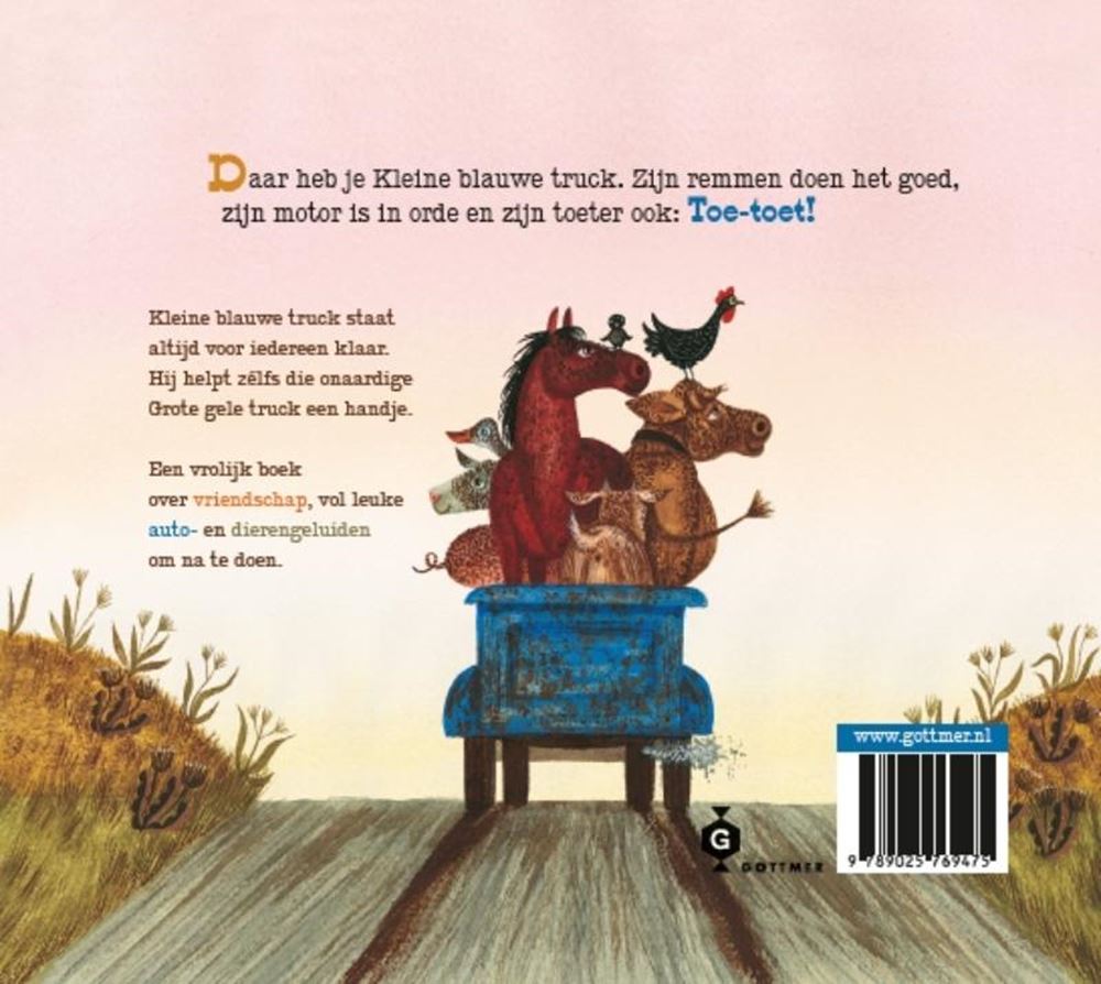 Little Blue Truck (Brettbuch). 2+