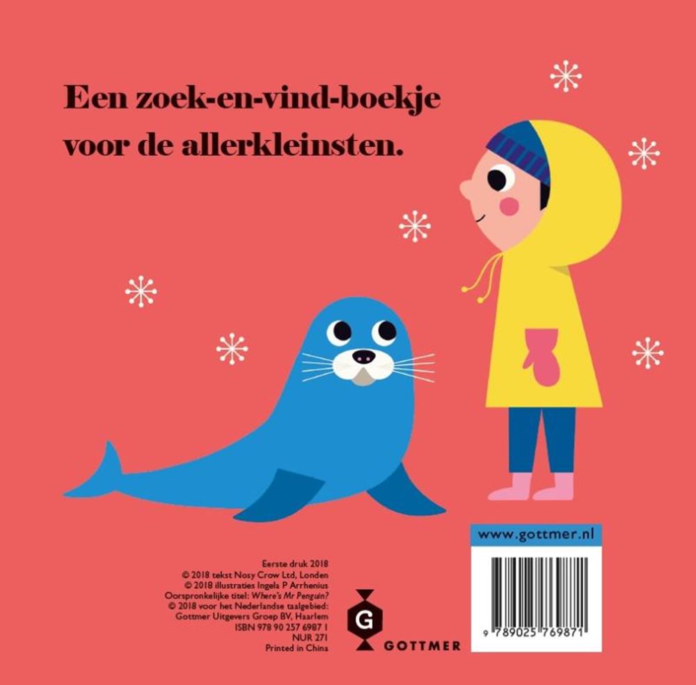 Pinguin, wo bist du (Karton). 2+