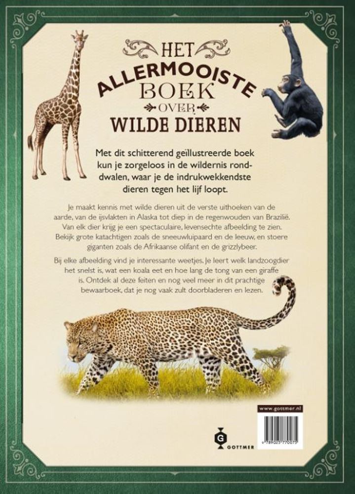 Das schönste Buch über wilde Tiere.
