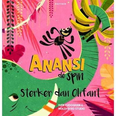 Gottmer-Verleger gruppieren Anansi, die Spinne, die stärker ist als Elefant
