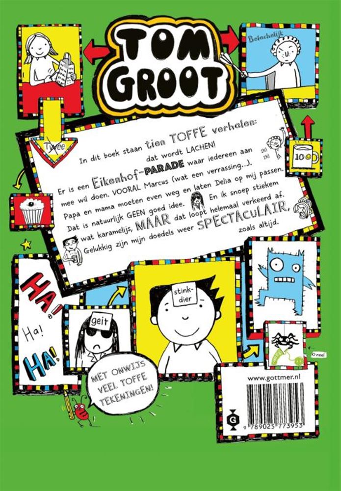 Tom Groot 18: zehn coole Geschichten. 9+