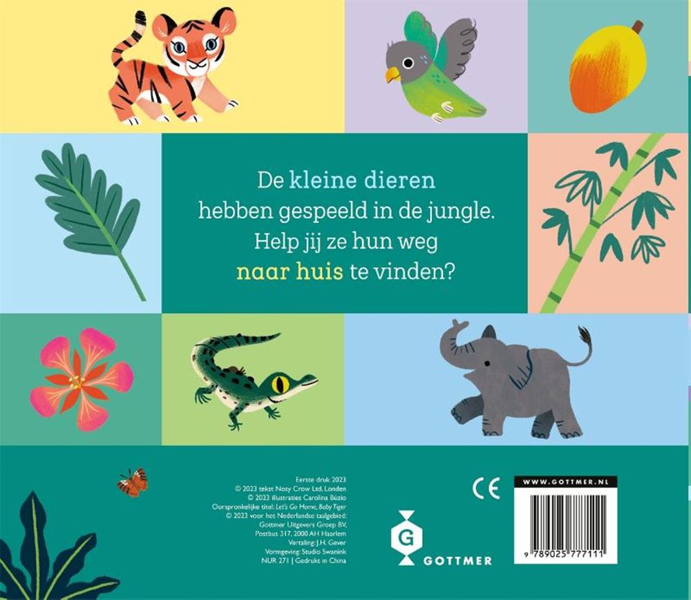 Schiebeheft: Komm nach Hause, kleiner Tiger