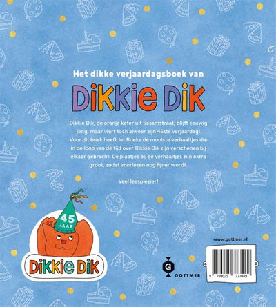 Gottmer-Verleger gruppieren das fette Geburtstagsbuch von Dikkie Dik