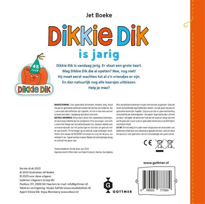 Buchen Sie Dikkie Diks Geburtstag