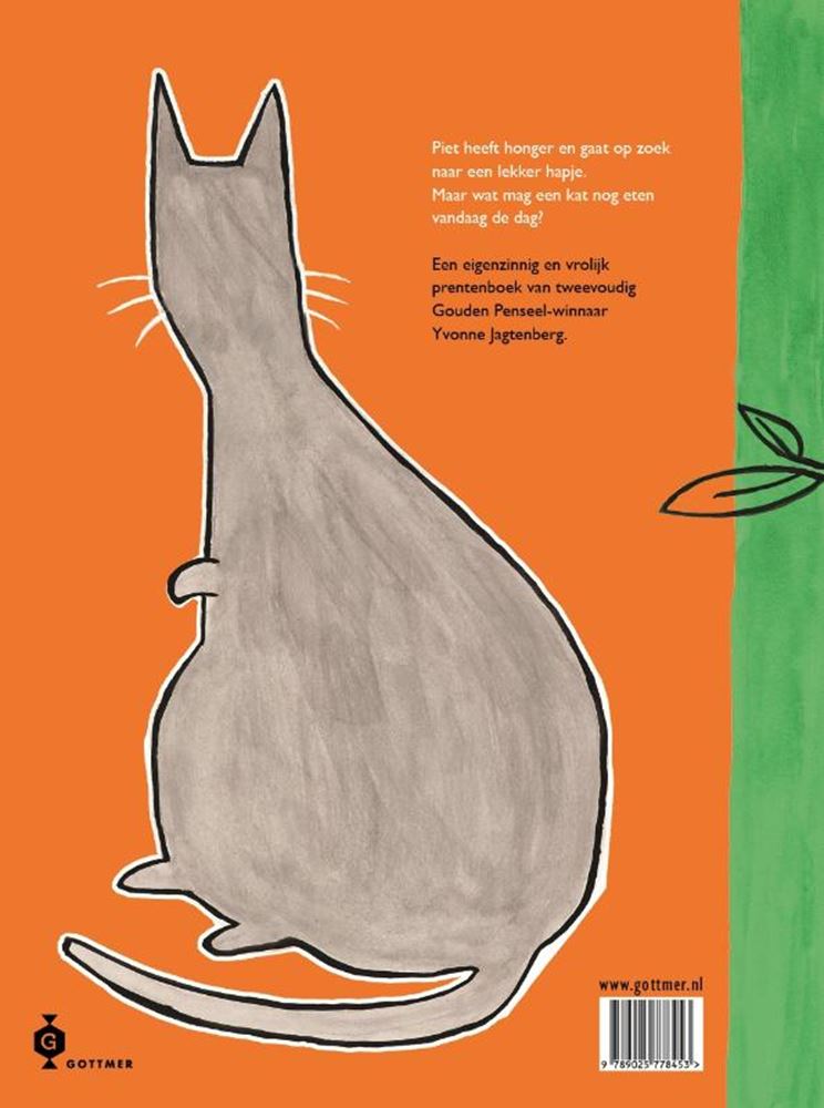 Piet, die Katze, die wissen will, was sie tut