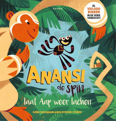 Die Gottmer-Verlagsgruppe Anansi, die Spinne, bringt den Affen wieder zum Lachen