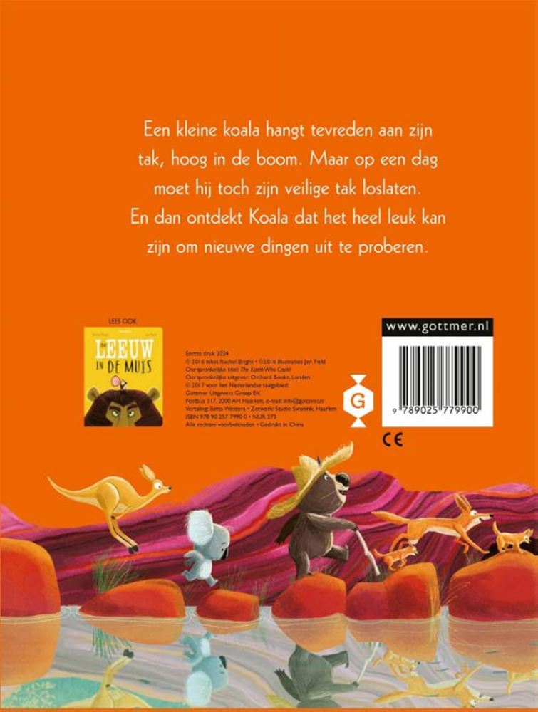Gottmer Publishers Group Board Book, lass es los, Koala