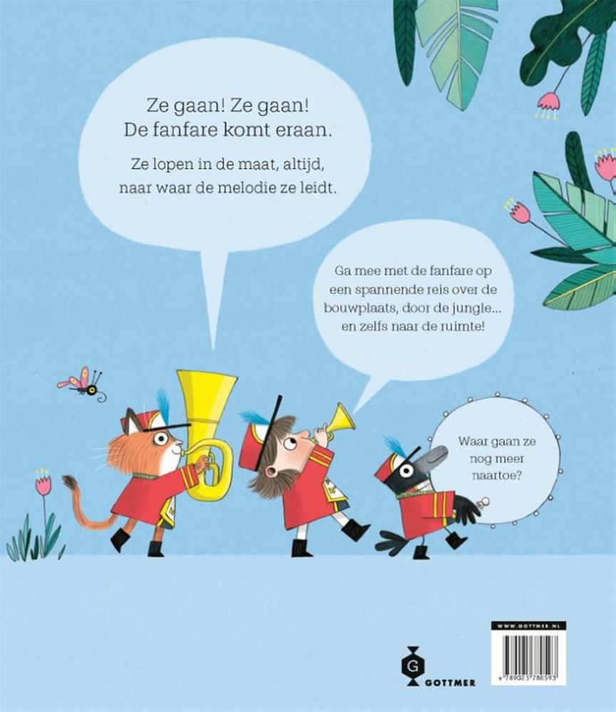 Bilderbuch: Hier kommt die Blaskapelle 3+
