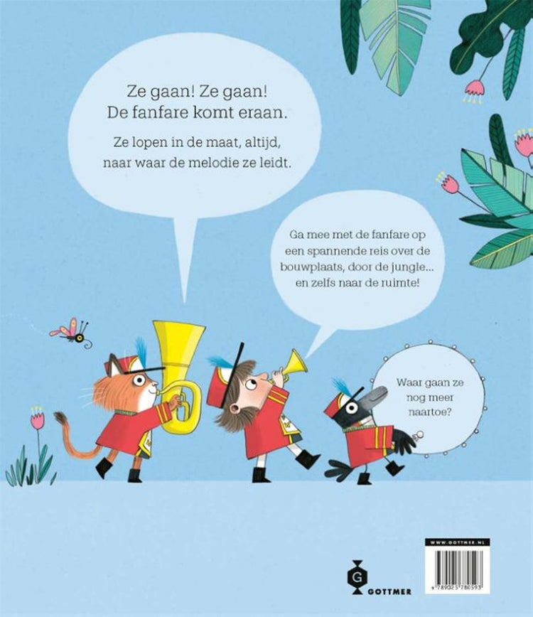 Bilderbuch: Hier kommt die Blaskapelle 3+