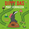 Bilderbuch: Dippy Badger muss umziehen.