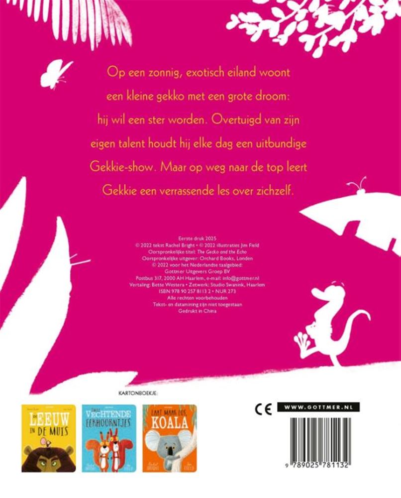 Brettbuch: Gecko der Gecko 3+