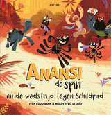 Die Gottmer-Verlagsgruppe Anansi, die Spinne und der Kampf gegen die Schildkröte - afbeelding 1