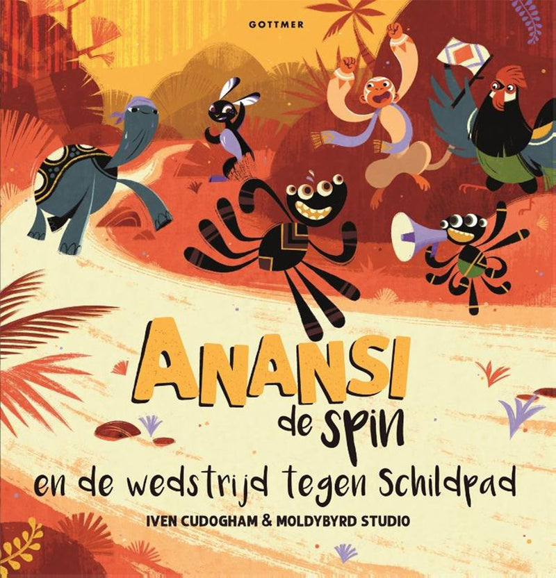 Die Gottmer-Verlagsgruppe Anansi, die Spinne und der Kampf gegen die Schildkröte