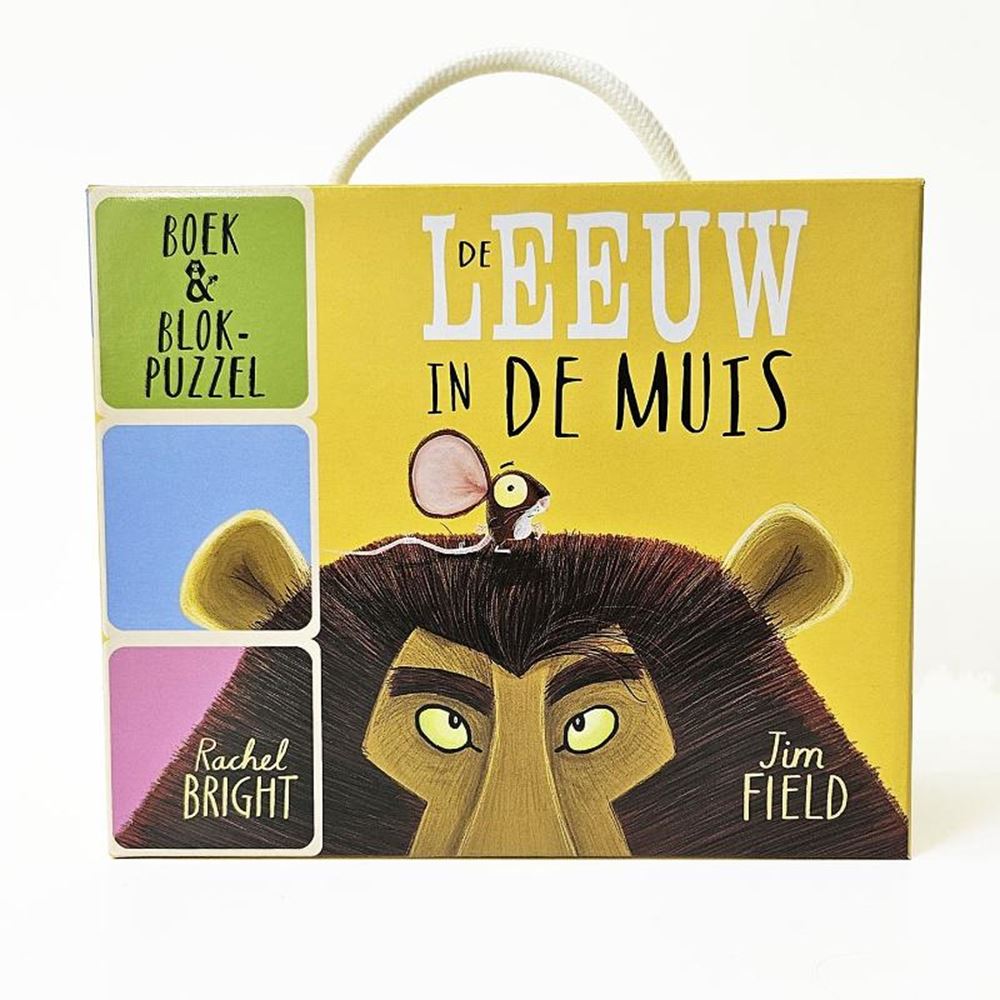 Buch- und Blockpuzzle Der Löwe in der Maus 5