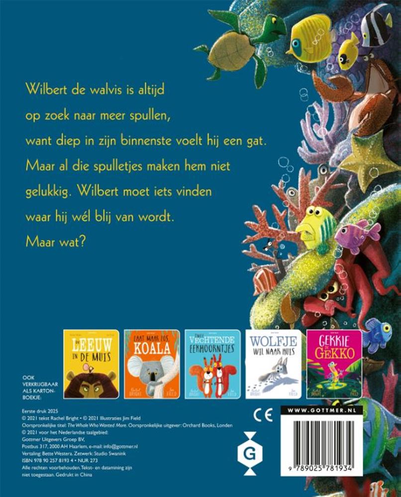 Pappbuch: Der Wal wollte mehr 3+