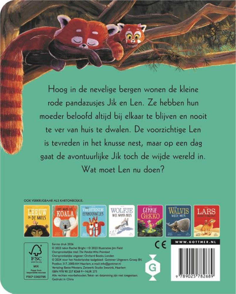 Ein Versprechen ist ein Versprechen, kleine Pandas. Kart