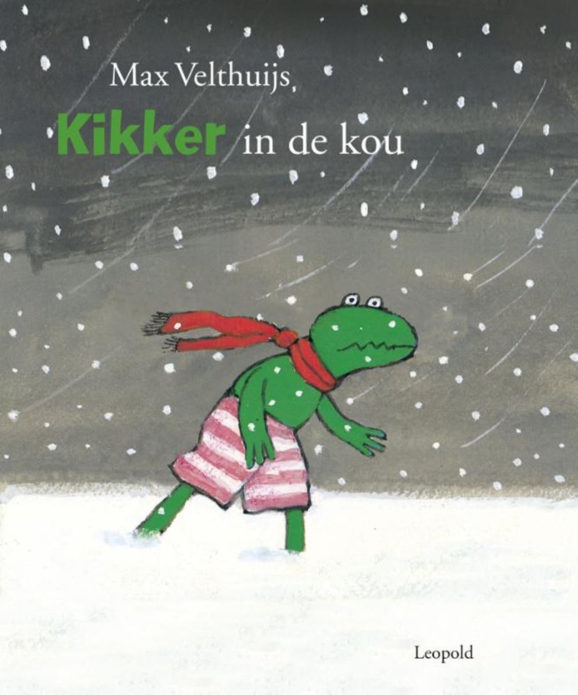 Frosch in der Kälte (groß). 4+