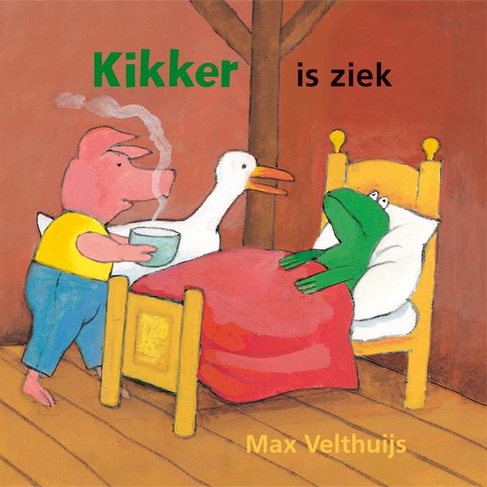Der Frosch im Central Book House ist krank