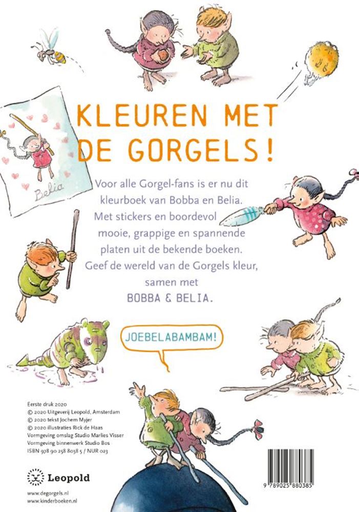 Das Gorgels -Farbbuch von Bobba Belia