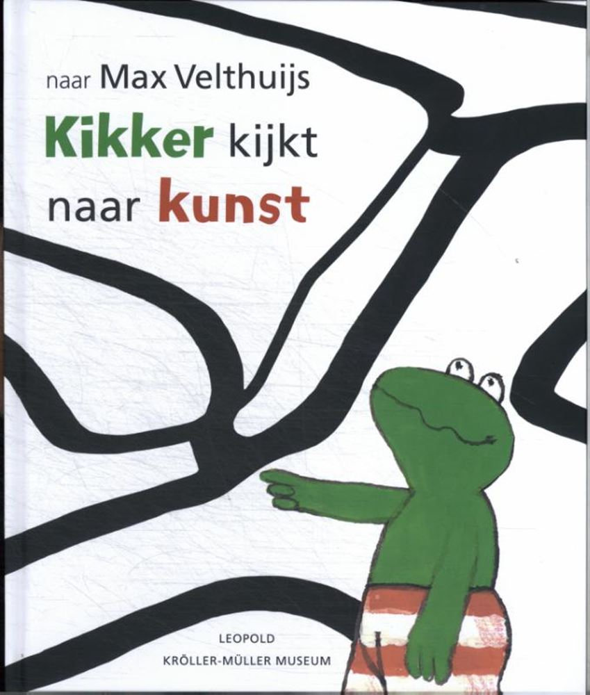 Frosch betrachtet Kunst 4+
