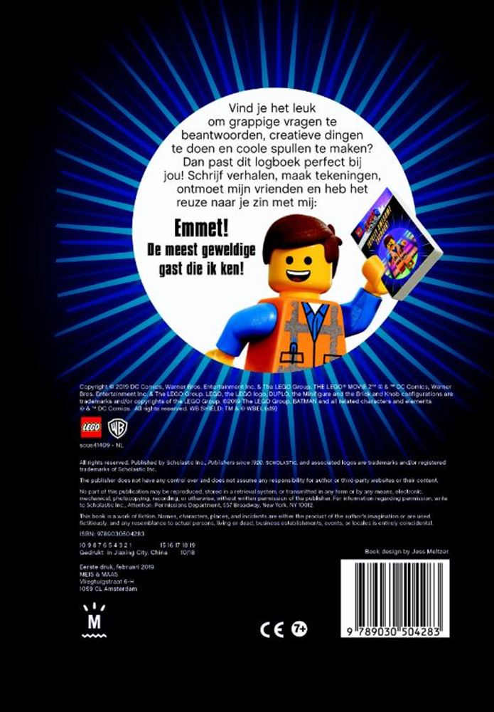 Lego Film 2. Super tolles Logbuch